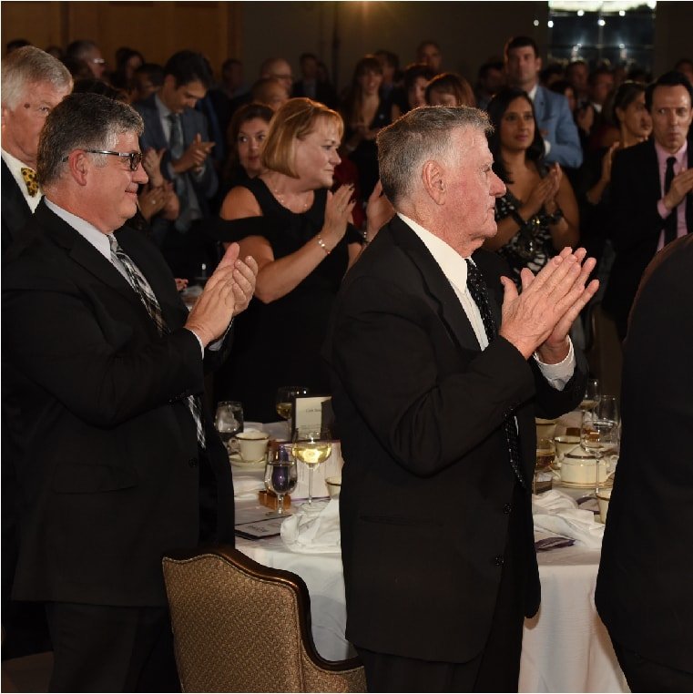 A standing ovation at the 2017 Salute BC gala